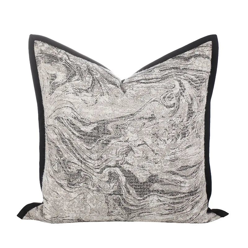Luxury Accents Tweed Lumbar Buckle Decorative Throw Pillow Case Modern Upholstery Trends Cushion Cover for Hotel Villa