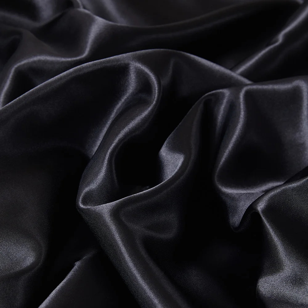 2/3 Pc Bed Sheets Set, Cool, Silky and Breathable, with Deep Pockets, as a Gift for Her or Him (1 Fitted Bed Sheet+2 Pillowcases, Coreless)