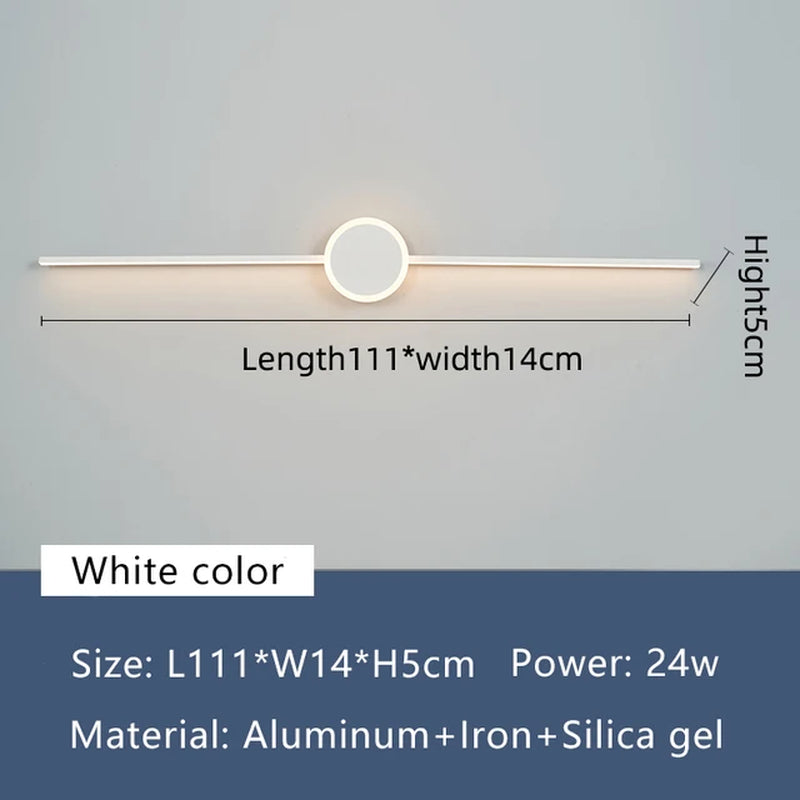 LED Wall Lamps Morden Led Mirror Bathroom Light Fixtures 19-27W Wall Mounted Bathroom Mirror Sconce Lamp Indoor Lighting Mirrors