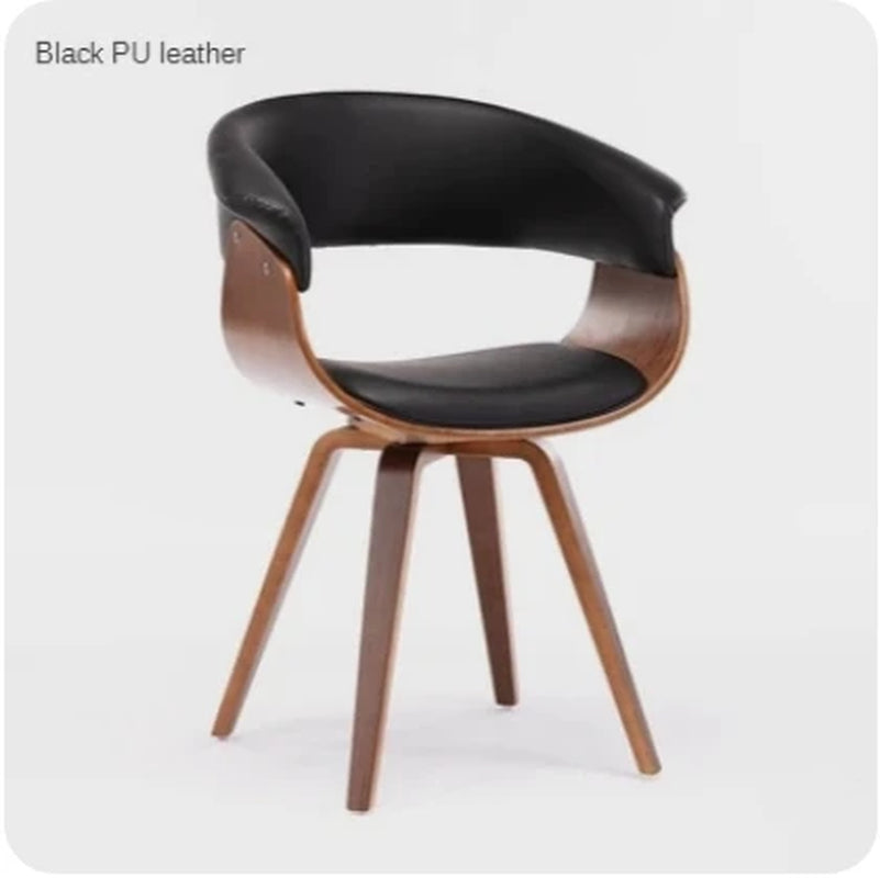 Dining Chair Student Chair North European Modern Simple Solid Wood Light Luxury Dining Chair Household Italian Dining Table Chai
