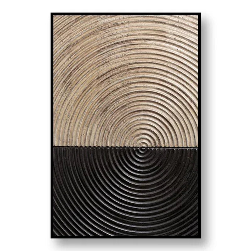 Light Luxury Minimalist Style Poster Bedroom Wall Art Abstract Annual Ring Mural Canvas Painting Home Decoration Aesthetics