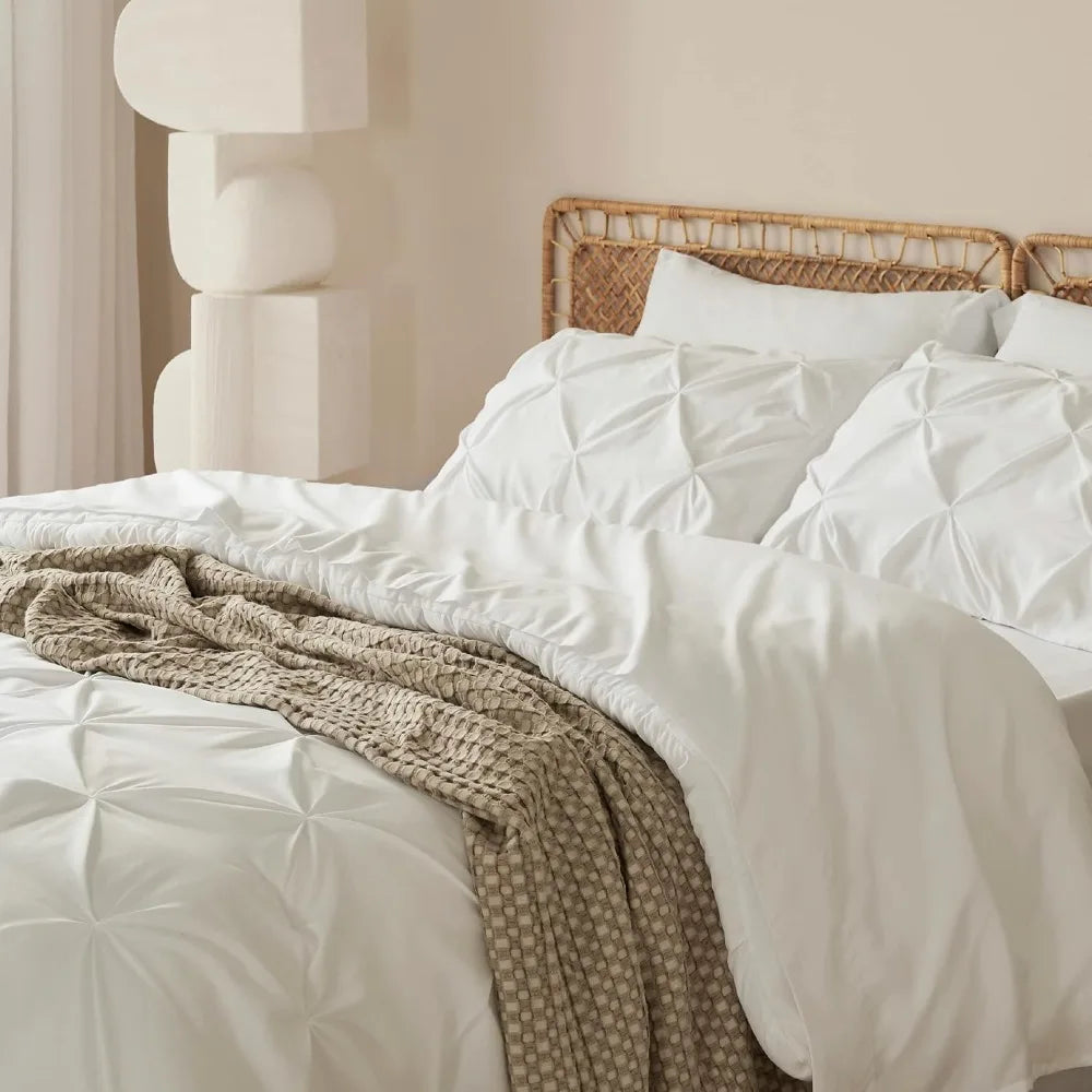 Duvet Cover Set, Bedsure Size Comforter Set - Bedding Sets 7 Pieces, Duvet Cover Set