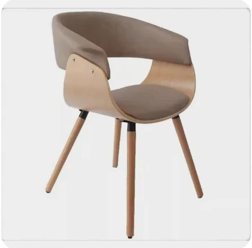 Dining Chair Student Chair North European Modern Simple Solid Wood Light Luxury Dining Chair Household Italian Dining Table Chai