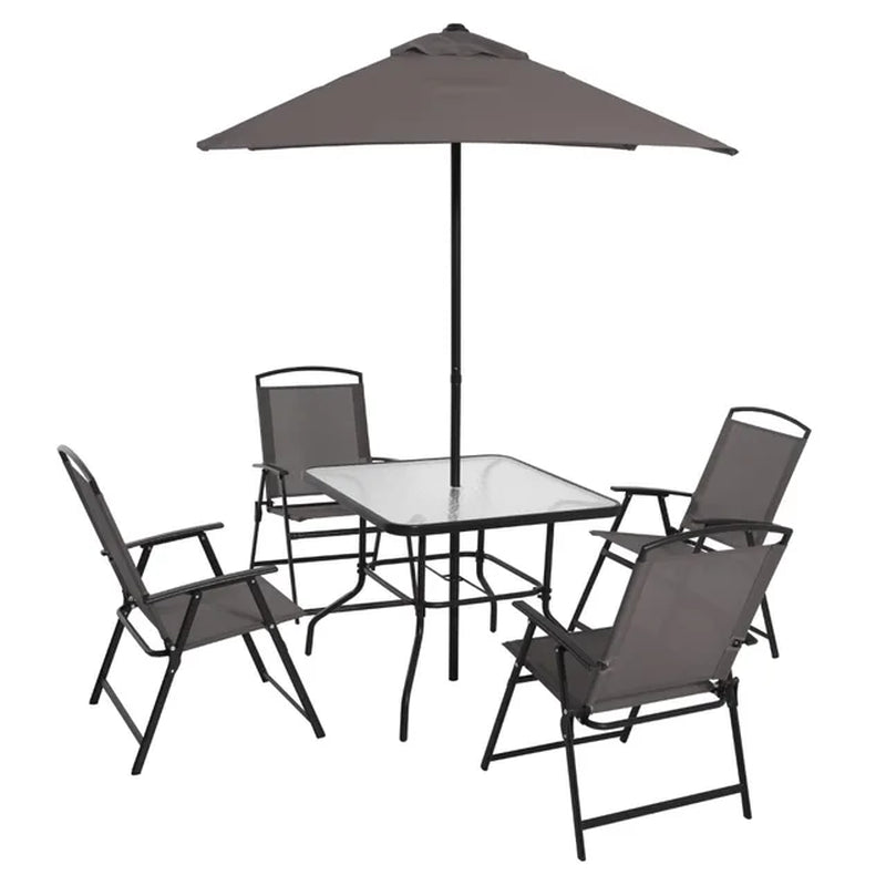 2024 New Mainstays Albany Lane 6-Piece Outdoor Patio Dining Set