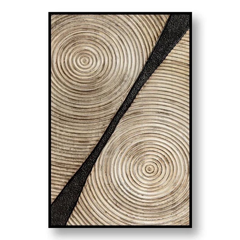 Light Luxury Minimalist Style Poster Bedroom Wall Art Abstract Annual Ring Mural Canvas Painting Home Decoration Aesthetics