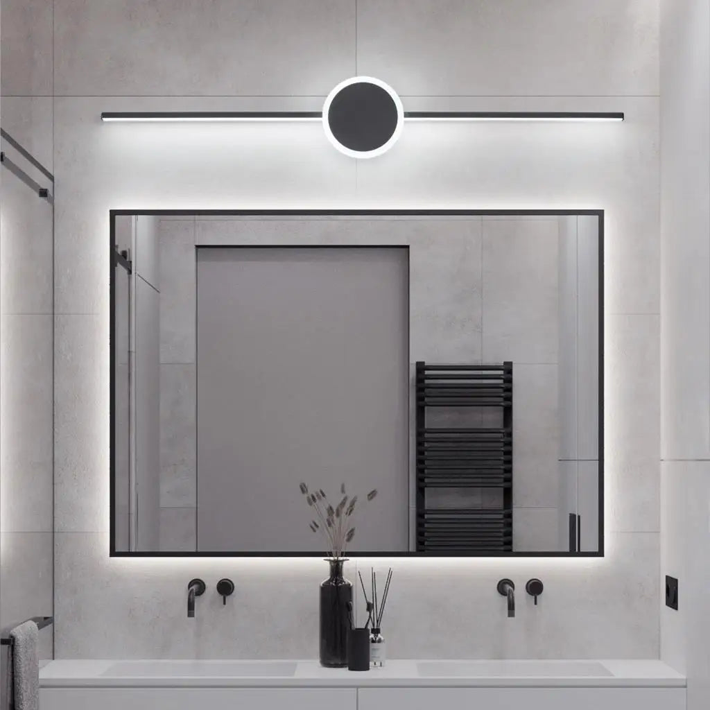 LED Wall Lamps Morden Led Mirror Bathroom Light Fixtures 19-27W Wall Mounted Bathroom Mirror Sconce Lamp Indoor Lighting Mirrors