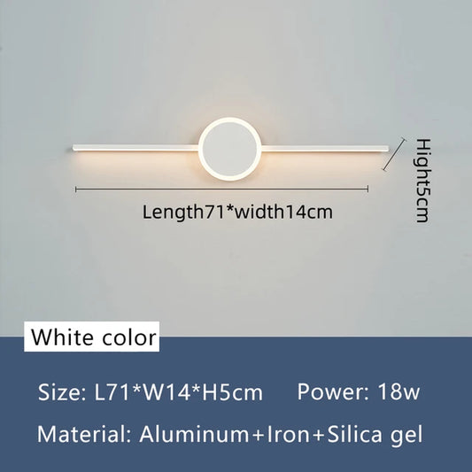 LED Wall Lamps Morden Led Mirror Bathroom Light Fixtures 19-27W Wall Mounted Bathroom Mirror Sconce Lamp Indoor Lighting Mirrors