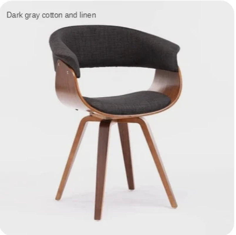 Dining Chair Student Chair North European Modern Simple Solid Wood Light Luxury Dining Chair Household Italian Dining Table Chai
