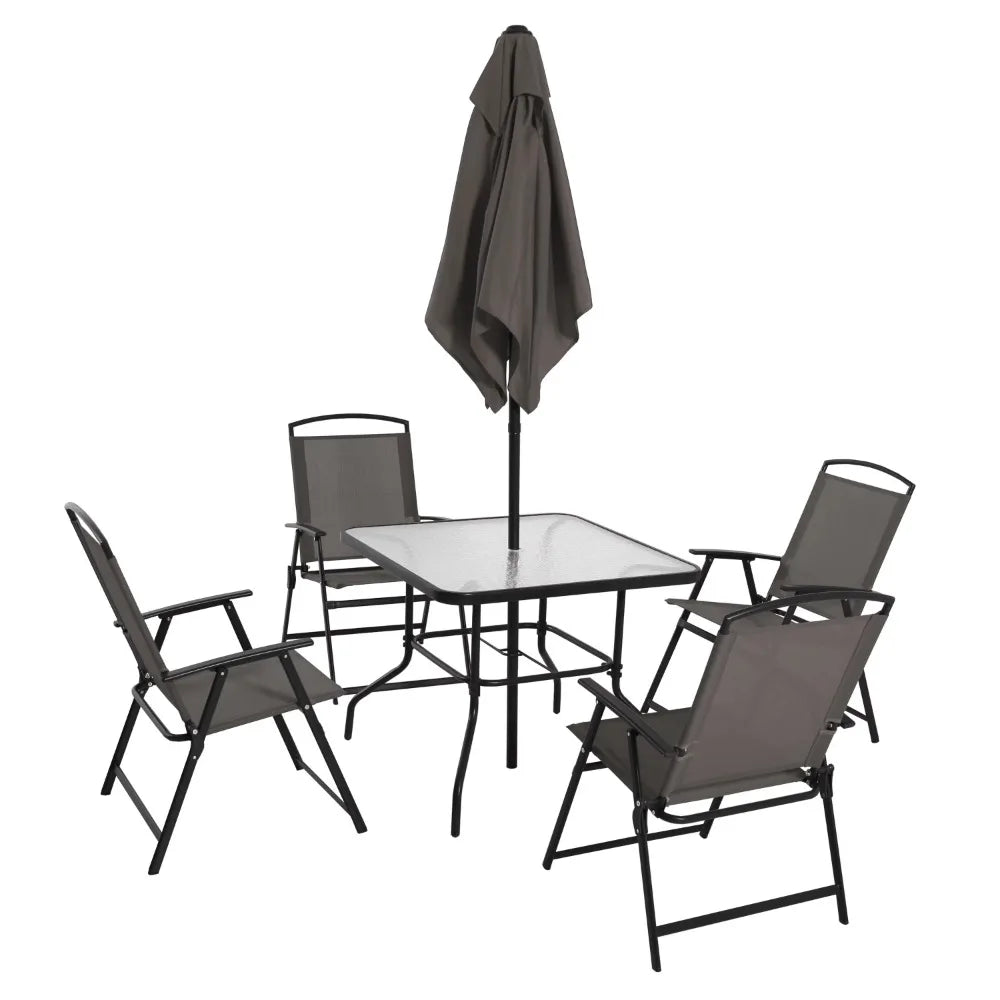 2024 New Mainstays Albany Lane 6-Piece Outdoor Patio Dining Set