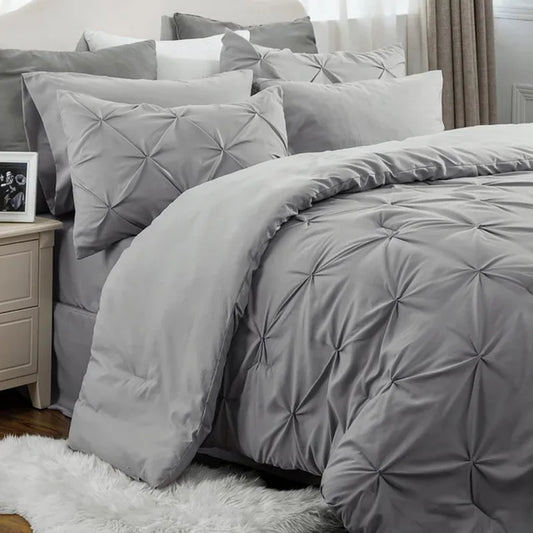 Duvet Cover Set, Bedsure Size Comforter Set - Bedding Sets 7 Pieces, Duvet Cover Set