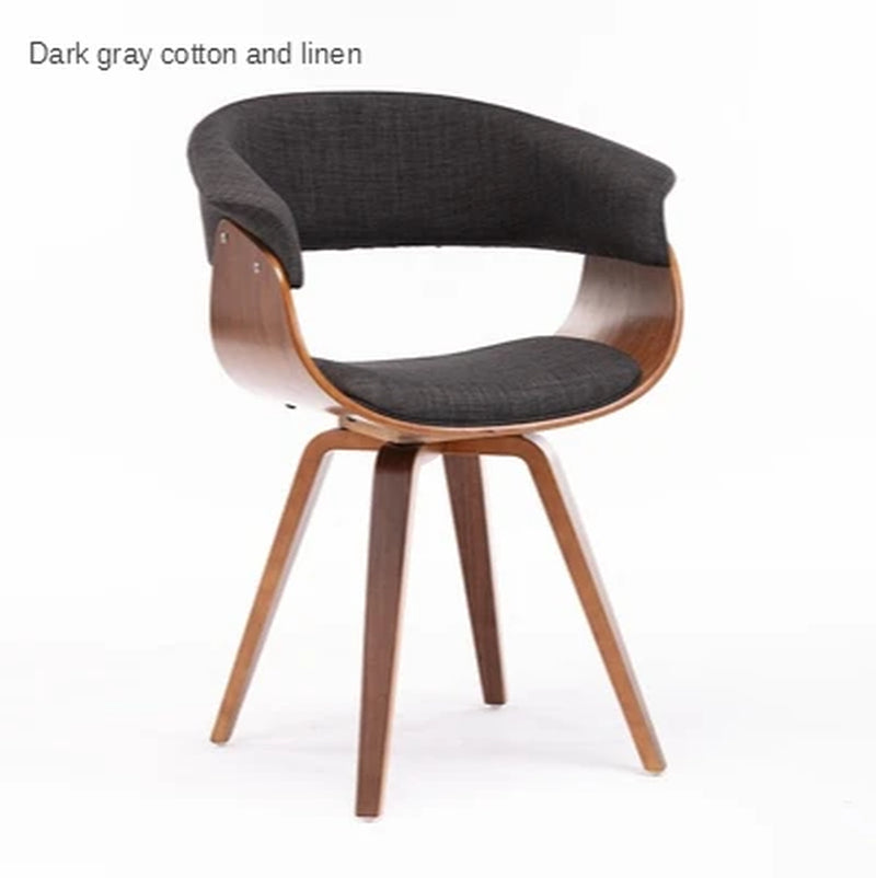 Dining Chair Student Chair North European Modern Simple Solid Wood Light Luxury Dining Chair Household Italian Dining Table Chai