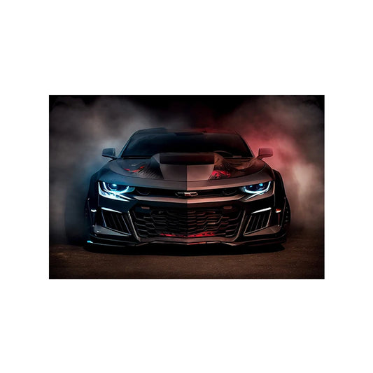 Fashion Supercar Camaro Poster Luxury Racing Graffiti Canvas Painting Abstract Sports Car Wall Art Print Gaming Room Home Decor